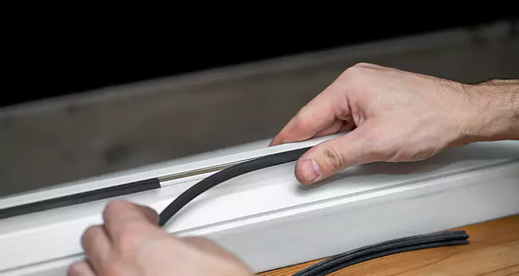 Garage Door Bottom Seal Repair in Pace, FL