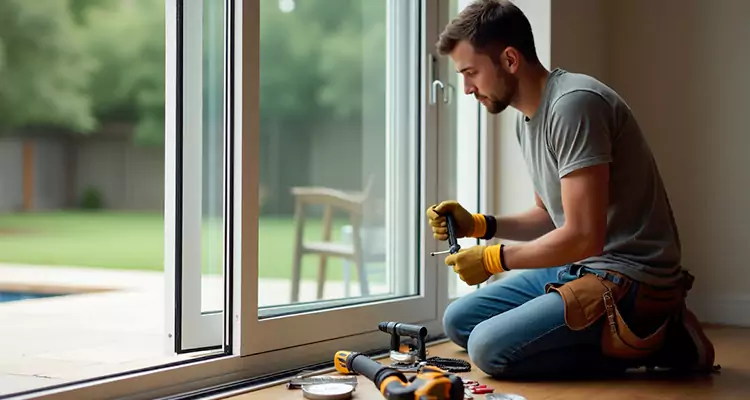 Squeaky Sliding Patio Doors in Pace, FL