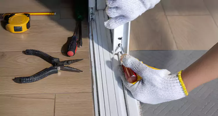 Closet Sliding Door Track Repair in Pace, FL