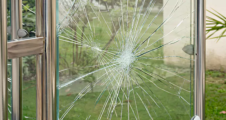 Frameless Glass Door Repair at Home in Pace, FL